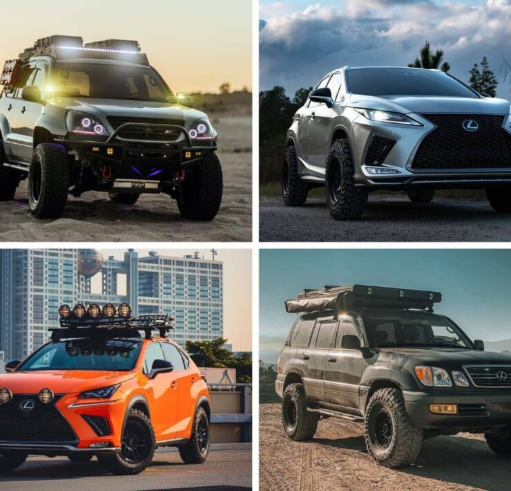 Best Lexus Off ROad SUV & Crossovers with 4WD and AWD