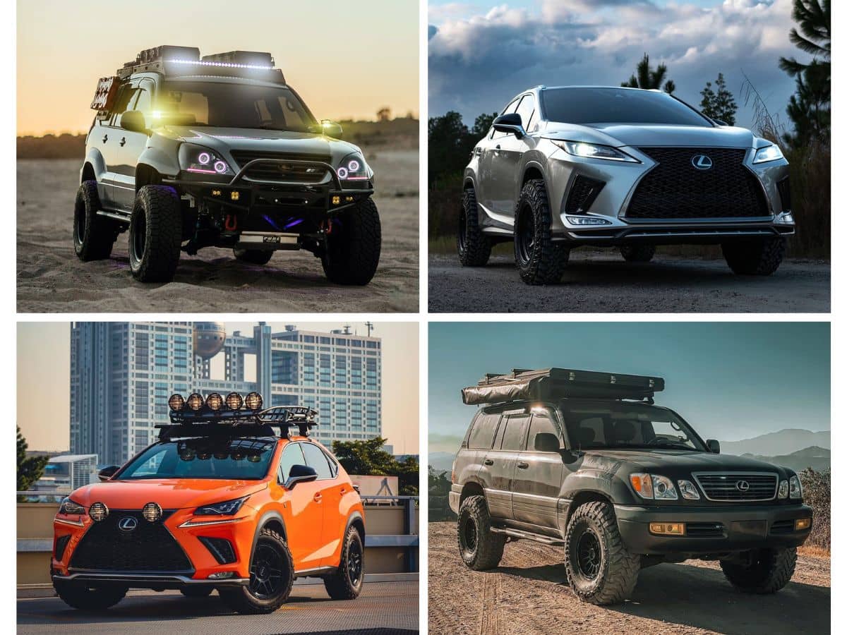 Best Lexus Off ROad SUV & Crossovers with 4WD and AWD