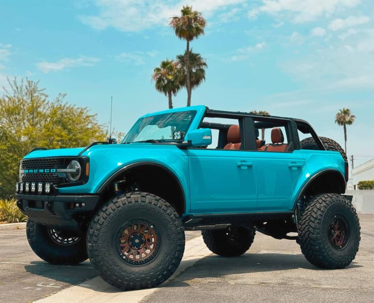 Ford Bronco Wildtrack with APG pro-runner off road kit