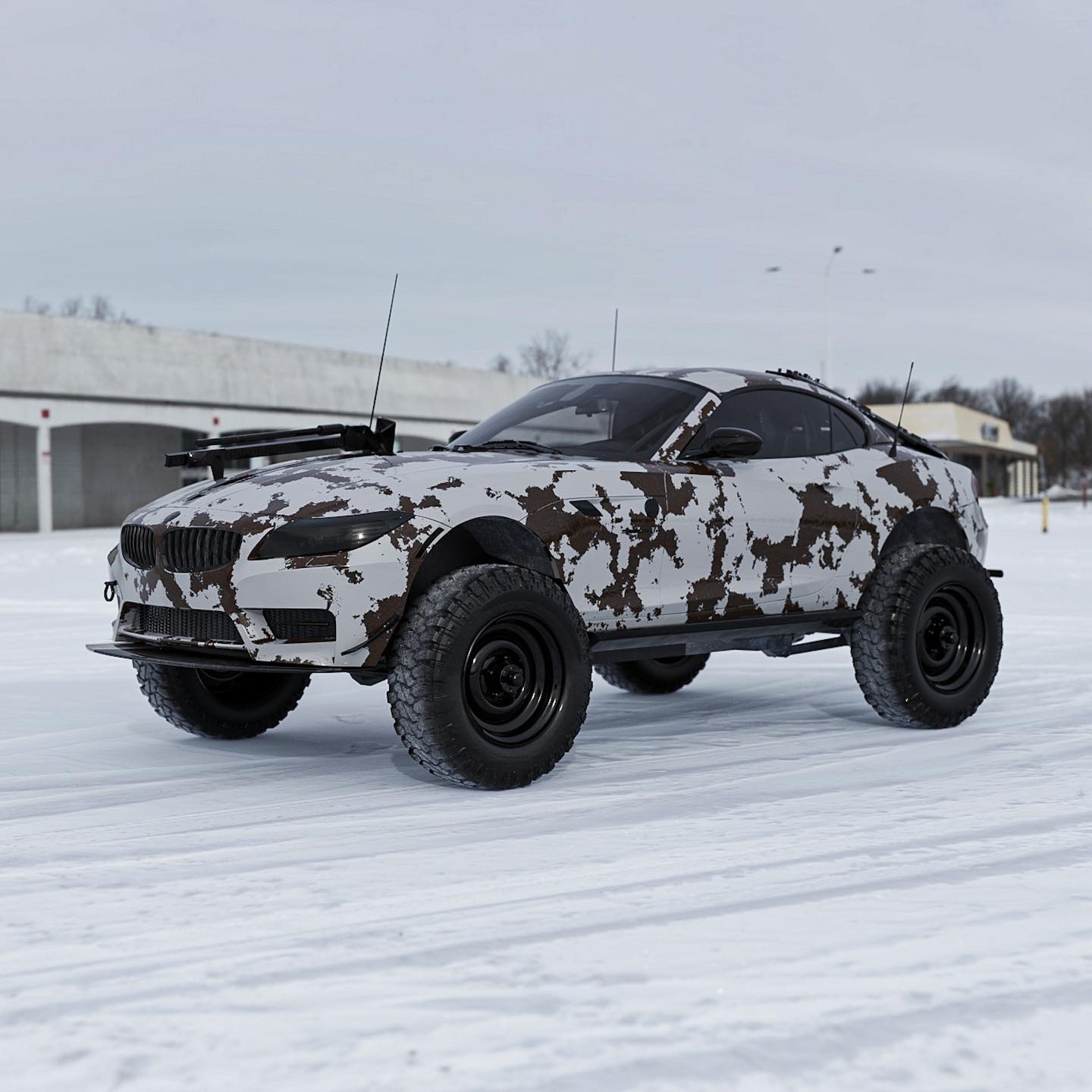 BMW Z4 Offroad build