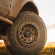 37" Toyo Open Country A/T tires mounted on Black Rhino off-road wheels