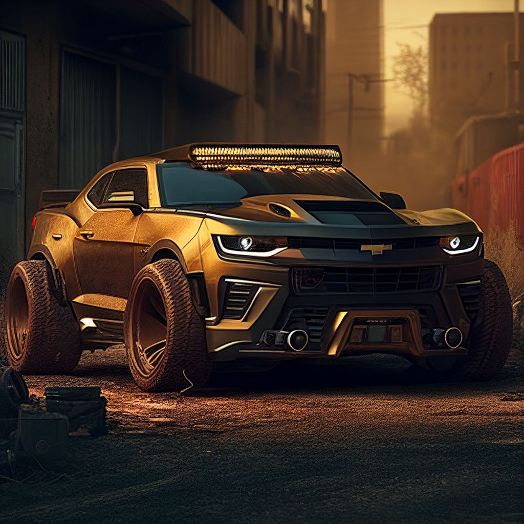 Lifted Chevy Camaro Off-road build