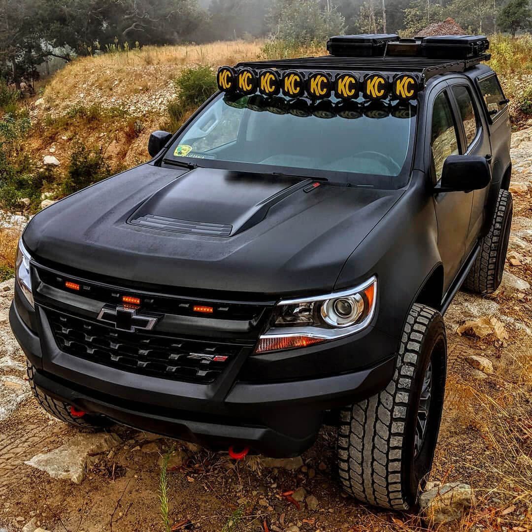 Diesel-powered Chevy Colorado ZR2 on 37-Inch wheels and Stock ...