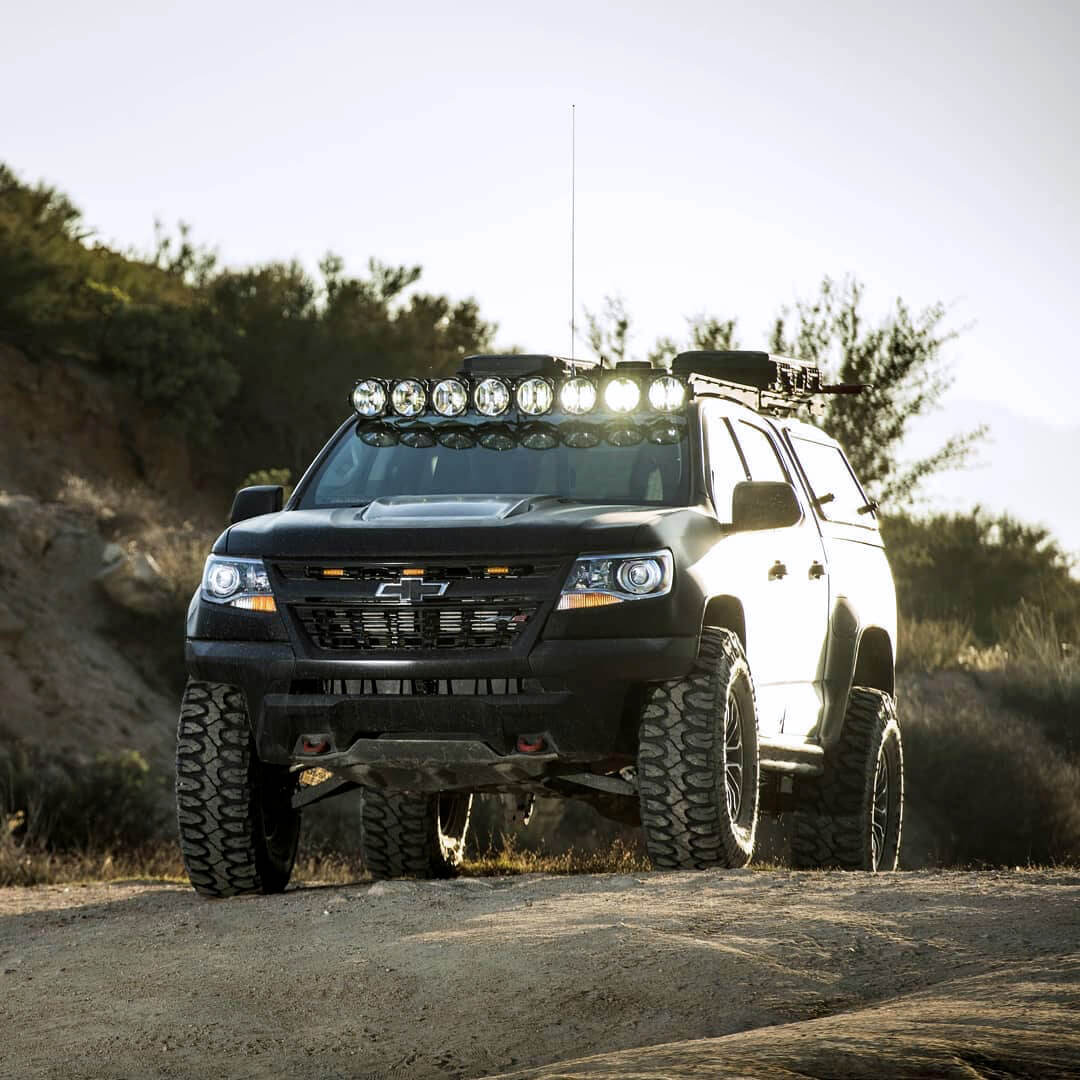 Diesel-powered Chevy Colorado ZR2 on 37-Inch wheels and Stock ...