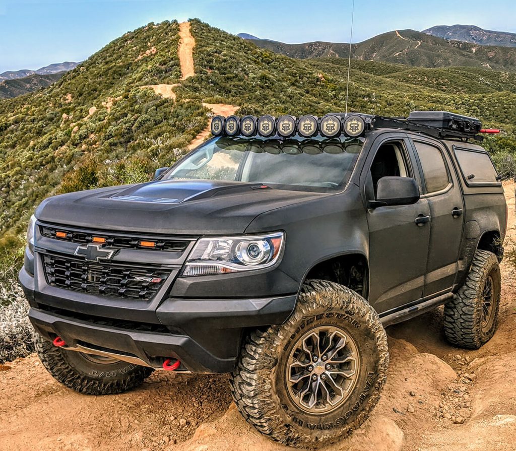 Dieselpowered Chevy Colorado ZR2 on 37Inch wheels and Stock