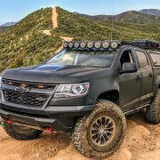 Chevu Colorado ZR2 on 37 inch tires and no lift