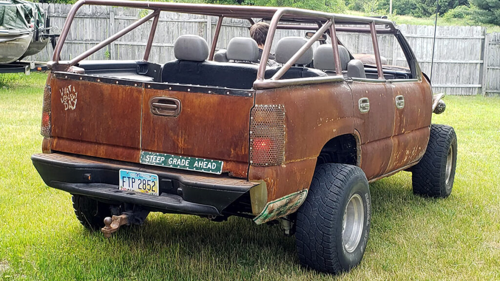 Chevy tahoe rat rod