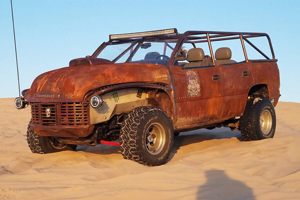 Chevy tahoe rat rod dune buggy