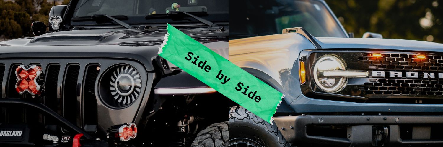 Compare off road capabilities of trucks, suv, crossovers side by side