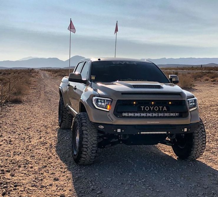 2017 Toyota Tundra Prerunner with long travel suspension by LSK