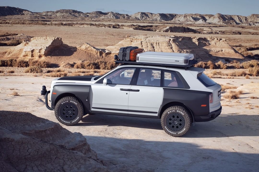 First ever lifted Rolls Royce Cullinan