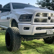 Ram 2500 White LED rock lights