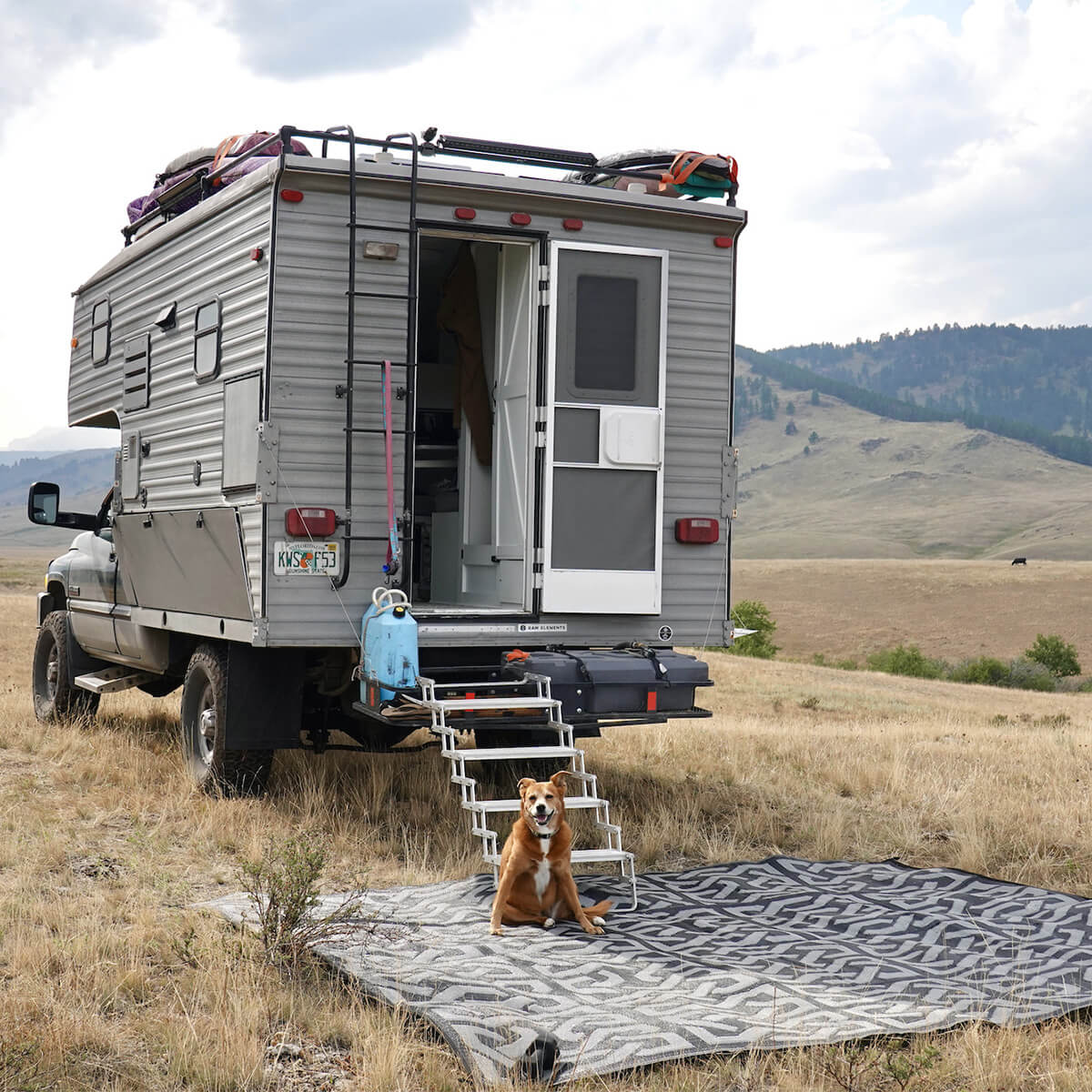 Vanlife in a Dodge Truck with Camper