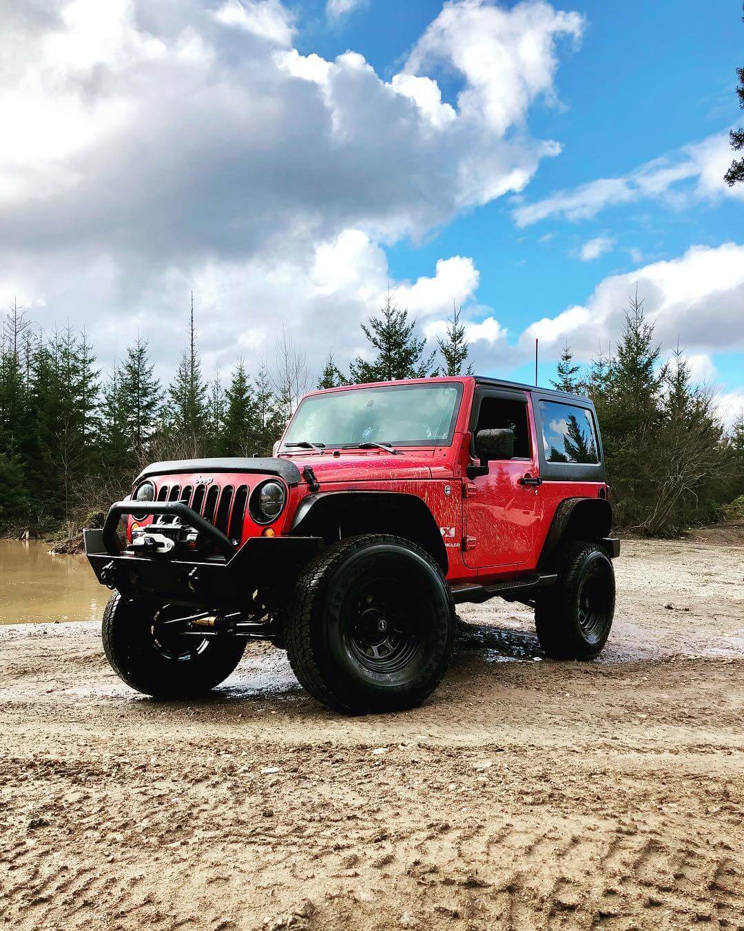 Austin's first Jeep Wrangler JK