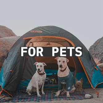 Accessories for pet travel and camping