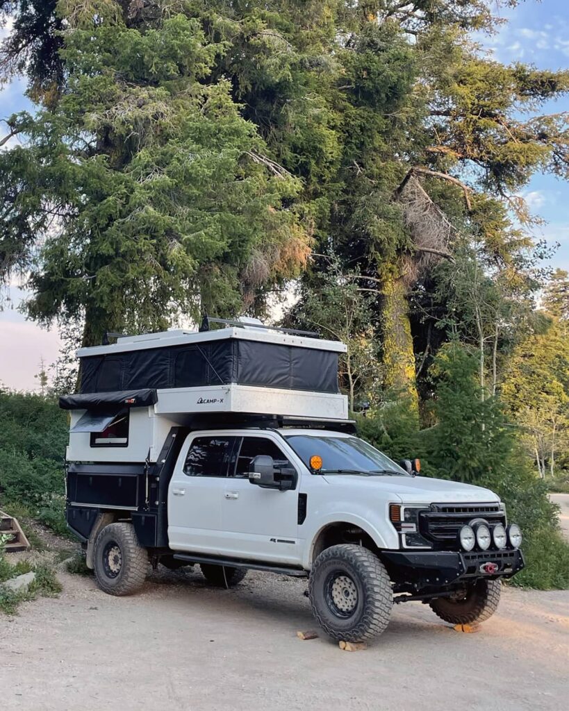 2021 Ford F250 Overland Build with OEV Camp-X camper - offroadium.com