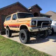 Restored and Lifted Full-Size Ford Bronco on 35 Inch Tires