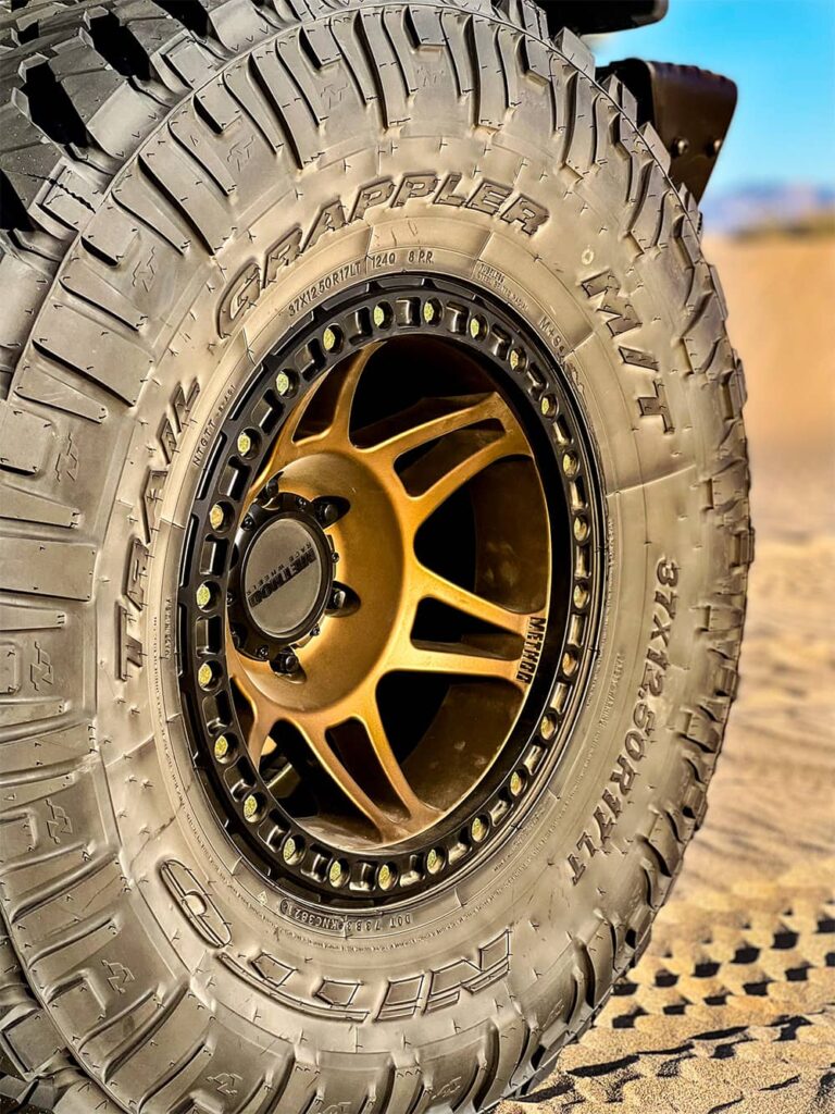 Nitto Trail Grappler M/T Tires and Method 106 Beadlock wheels