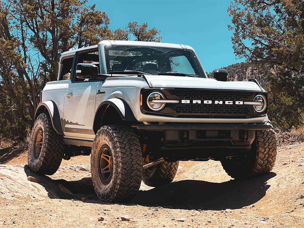 Lifted Ford Bronco Wildtrak With Off-road Mods Built by a Jeep Guy