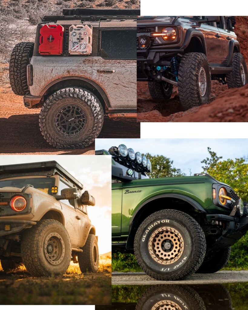 Owner's selected 37 inch tires for Ford Bronco 6th generation