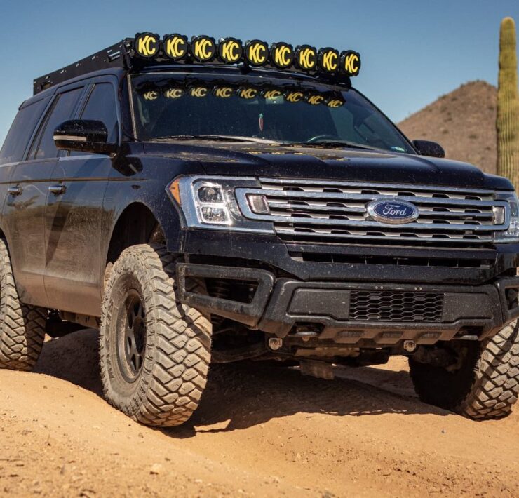 2.5" Lifted Ford Expedition on 37s - Off Road Build for Overland Adventures