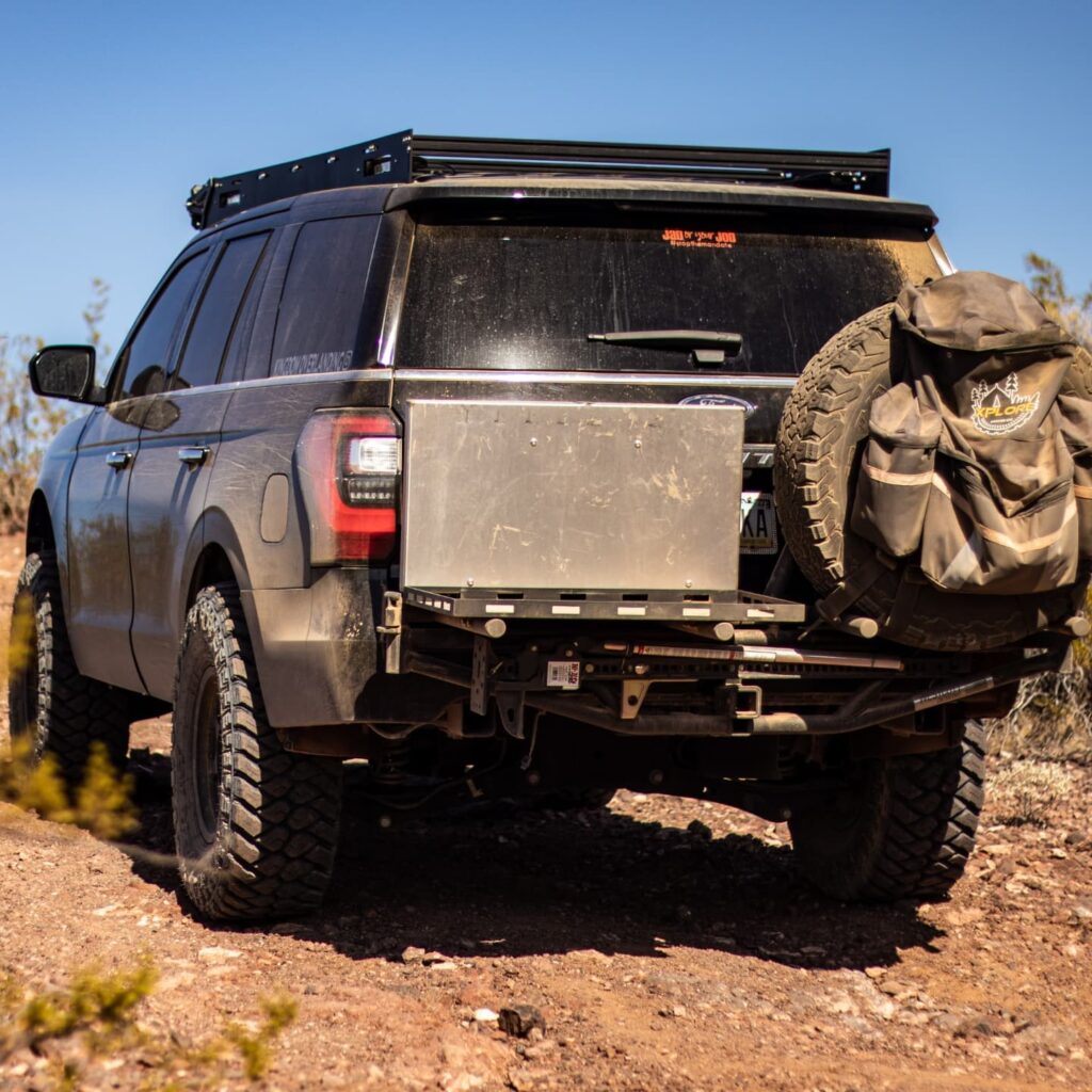 ford excursion overland setup