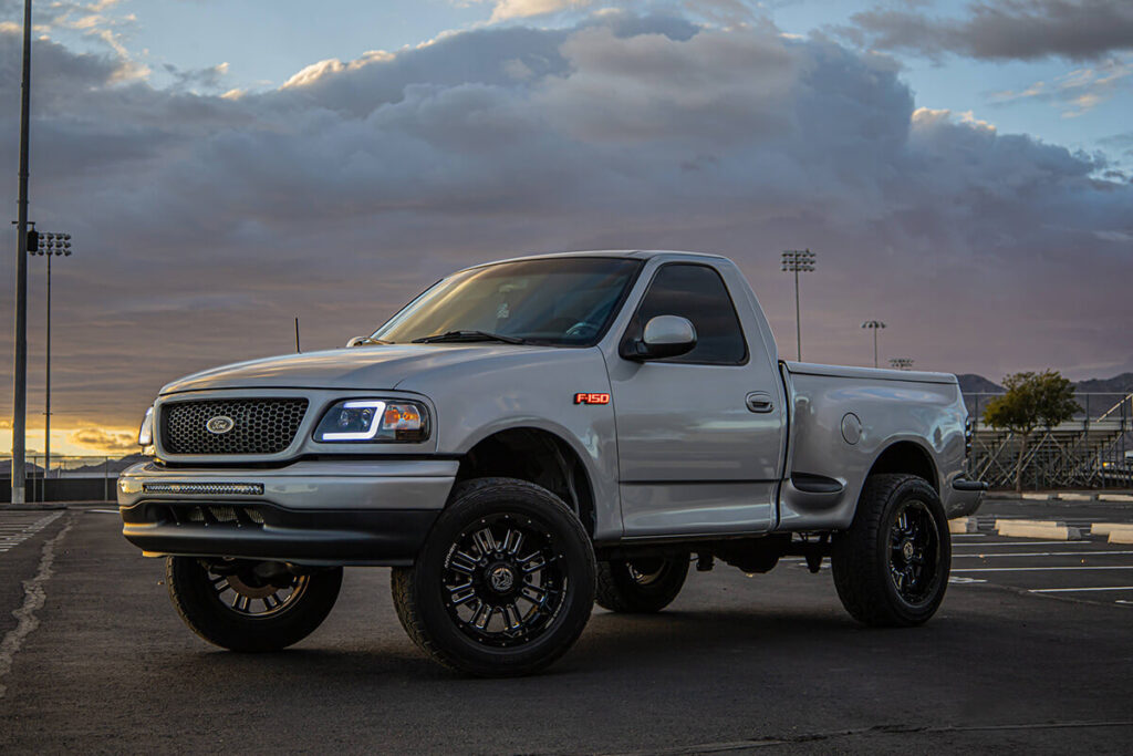 Supercharged & Lifted Ford F150 Single Cab Stepside “Better-than ...