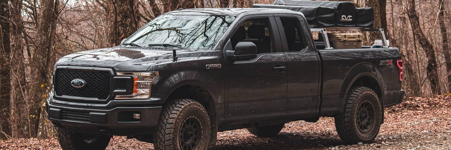 Lifted Ford F150 off road builds with modifications to improve their 4x4 capabilities