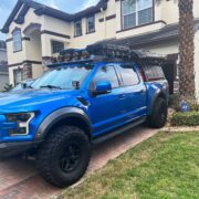 Ford Raptor with a 4" lift