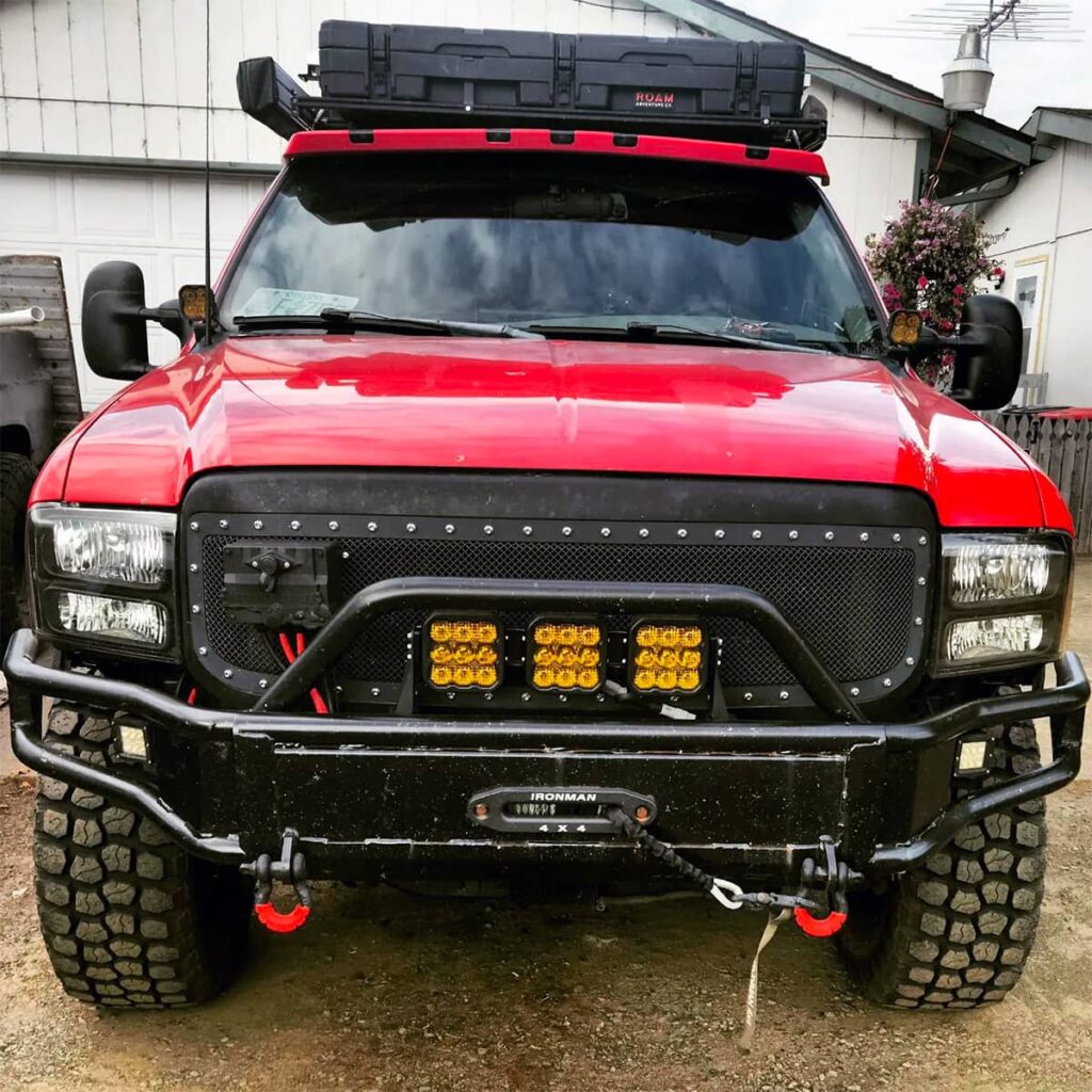 MOVE front winch bumper with Iron man winch