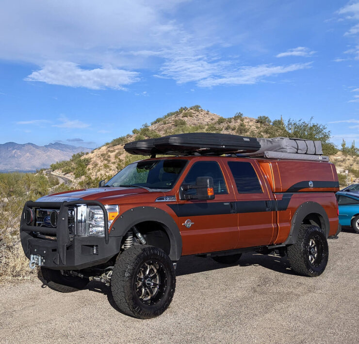 Overland Rig For Sale: 2013 Ford F350 Super Duty with 9″ lift and 37s