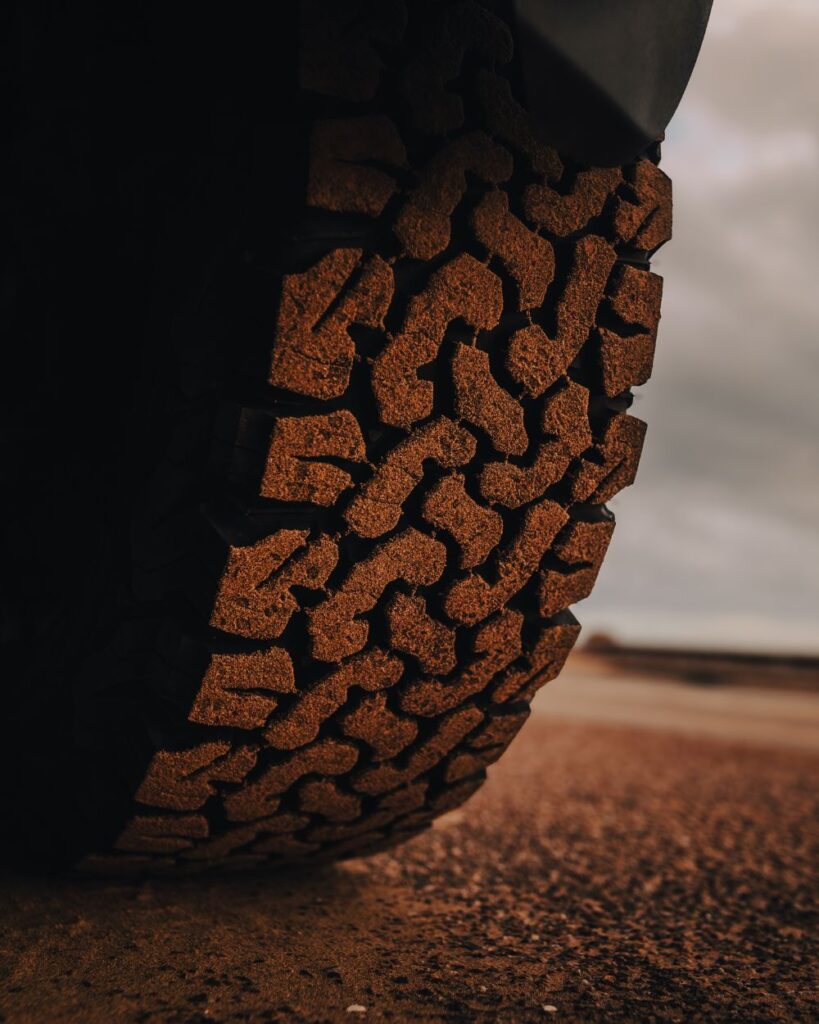 BF Goodrich A/T tire tread
