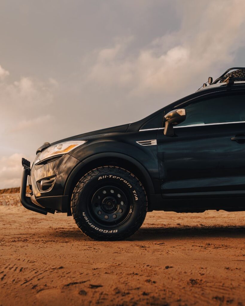 235/70R16 BF Goodrich KO2 AT tyres on 16 inch Tuff Torque Modular Wheels