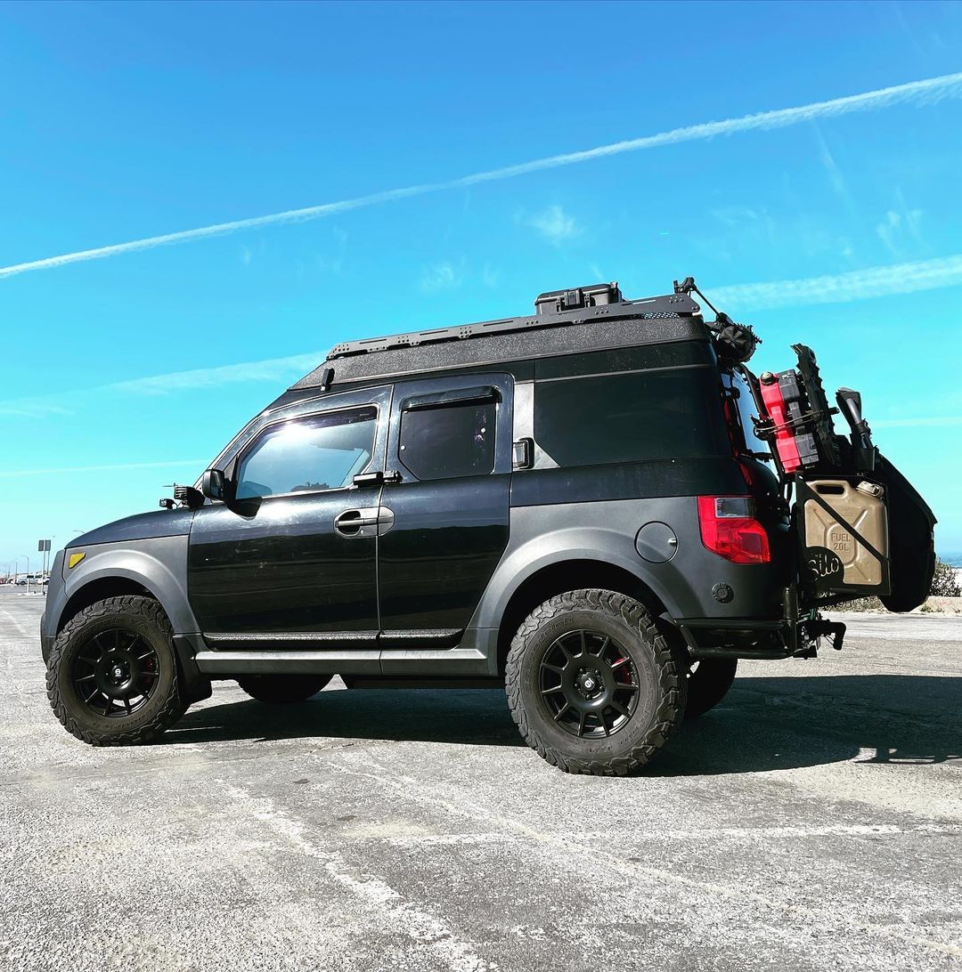 Lifted Honda Element eCamper Off road Build With 30 BFG Tires