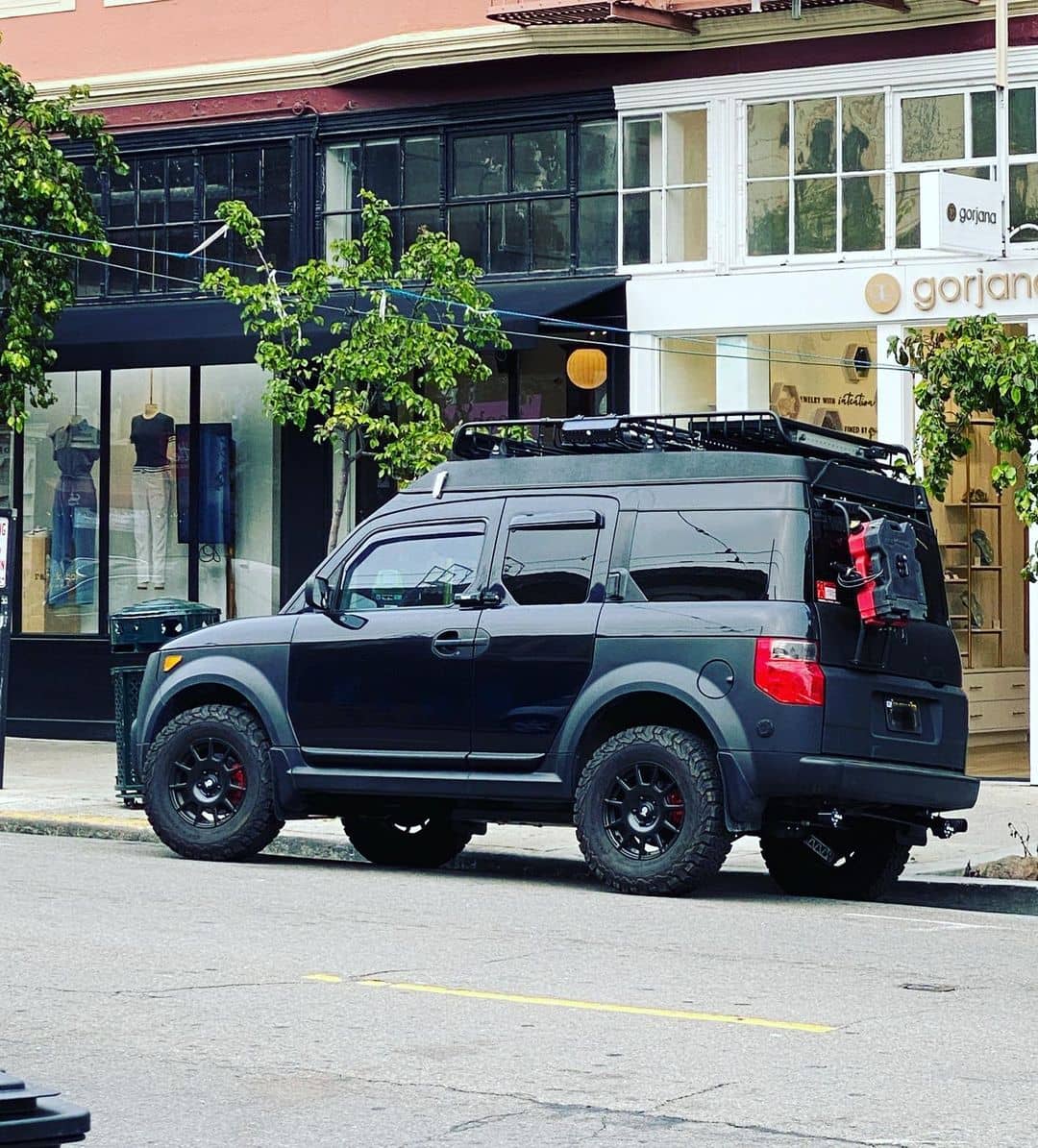 Lifted Honda Element off road build