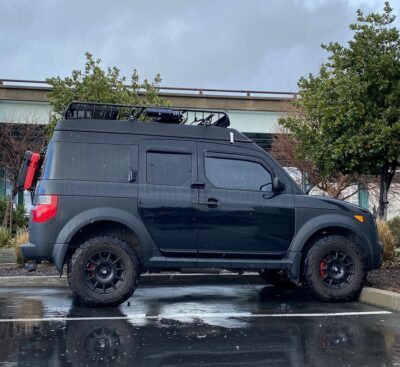Lifted Honda Element eCamper Off road Build With 30” BFG Tires