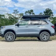 3rd Gen Honda Passport TrailSport overland build on 33 inch tires and 4.5" Lift kit