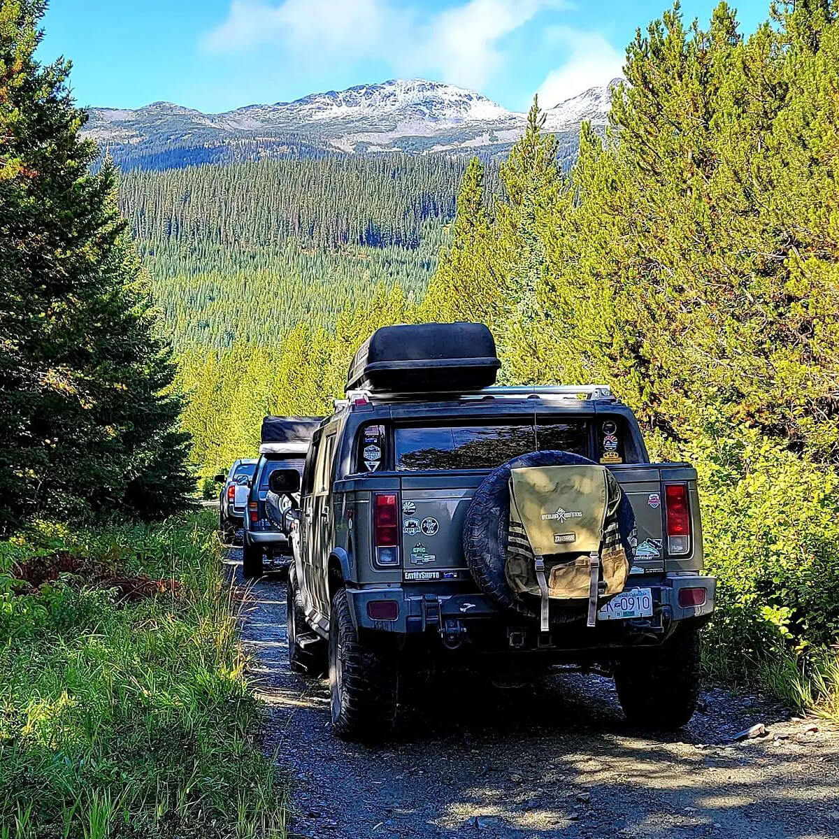 Hummer H2 for overland style expedition