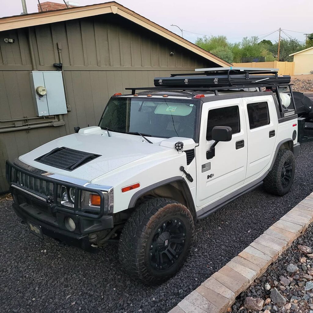Used modified Hummer H2 SUT for sale off-road overland project