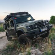 Ineos Grenadier off road build with overland accessories