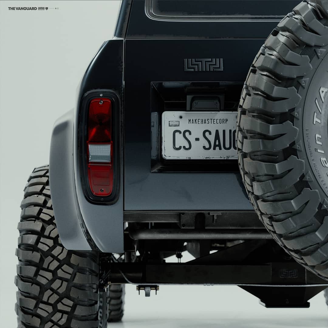 International Scout II fender flares