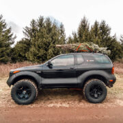 Isuzu Vehicross 3 inch lift 33 inch mud tires