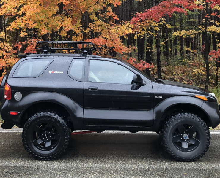 Lifted Isuzu VehiCROSS Off-Road Build – 33 Inch Tires and 3″ Lift