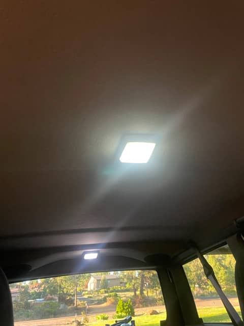 LED dome lights and cargo compartment lights