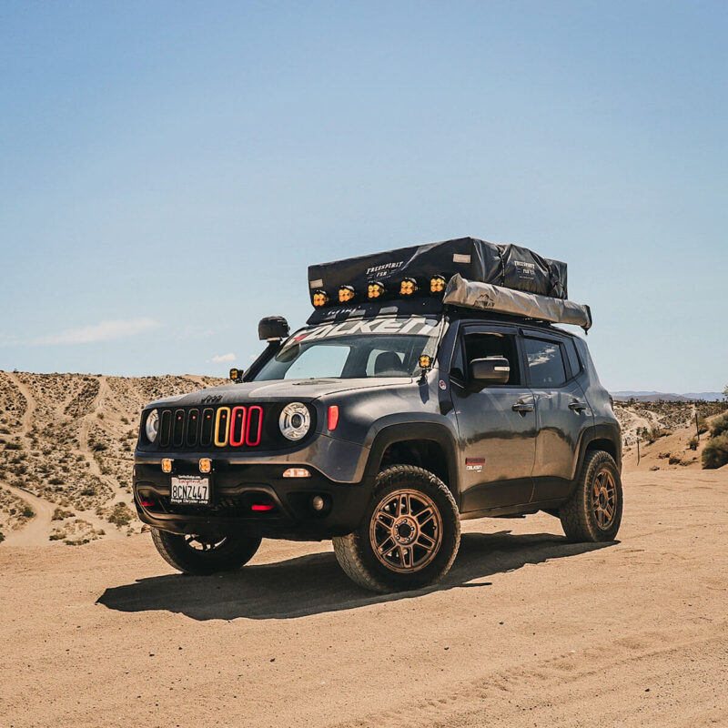 Small Lifted Jeep Renegade For Big Overland & Off-road Adventures - offroadium.com