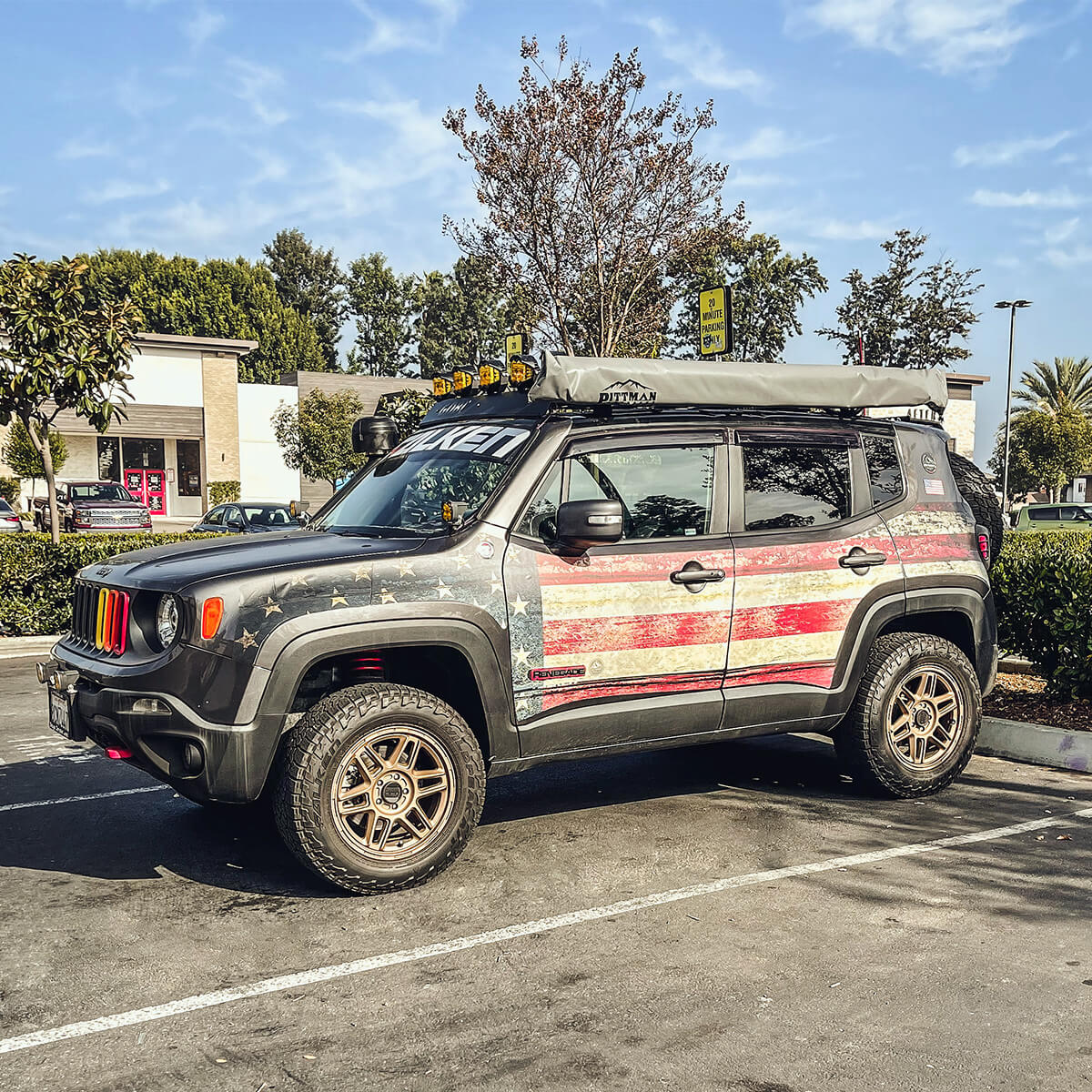 Small Lifted Jeep Renegade For Big Overland & Off-road Adventures 