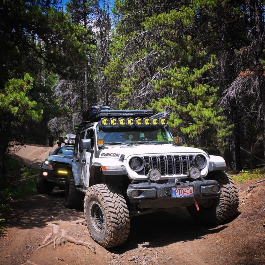 Jeep Wrnagler Rubicon JL with terraflex 3" suspension lift