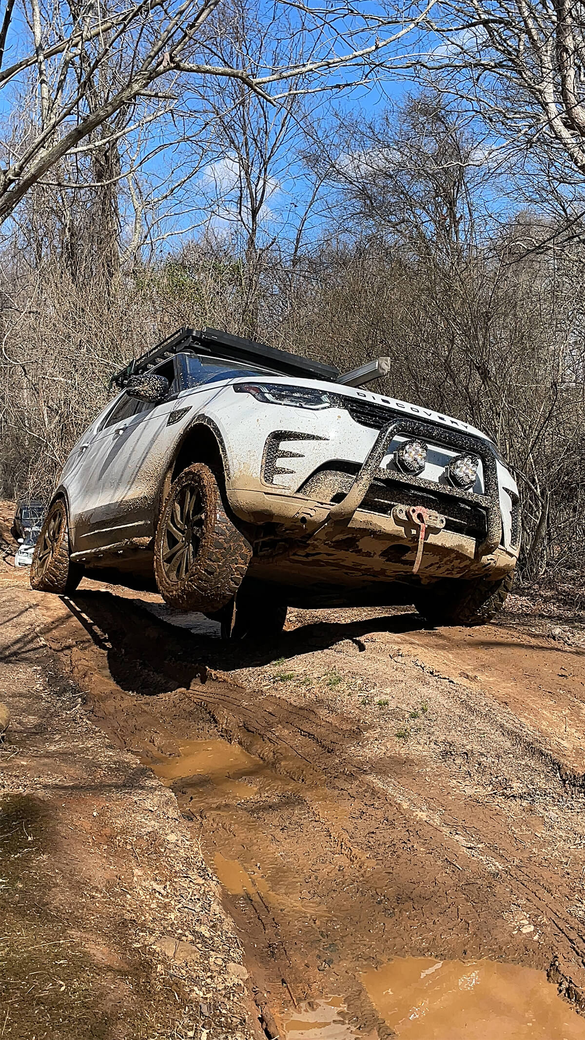 Land Rover Discovery 2” Proud Rhino lift rods with air suspension