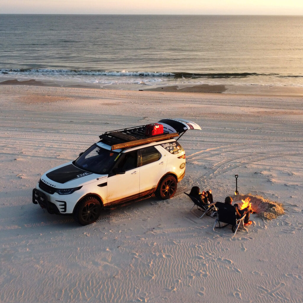 2018 Land Rover Discovery HSE Off-road build with a 2" lift and 33 inch tires