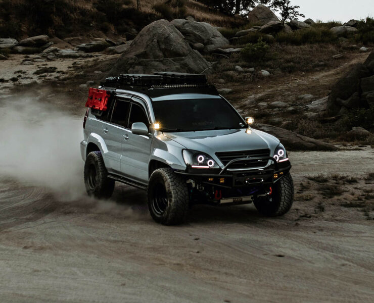 2005 Lexus GX470 33 inch M/T tires and off-road mods